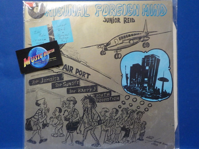 JUNIOR REID - ORIGINAL FOREIGN MIND - JAMAICA EX+/EX- LP