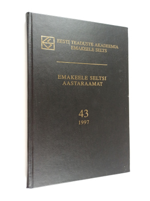 Emakeele seltsi aastaraamat 43