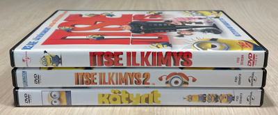Itse ilkimys 1&2 + Kätyrit (3DVD) animaatiokomedia
