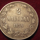 2 markkaa 1874 - pikkukuva 1