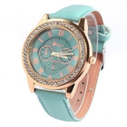 118 .. Women Geneva Roman Numerals Analog .. Rannekello - pikkukuva 2