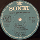 Sonny Boy Williamson - The Blues (LP) - pikkukuva 3