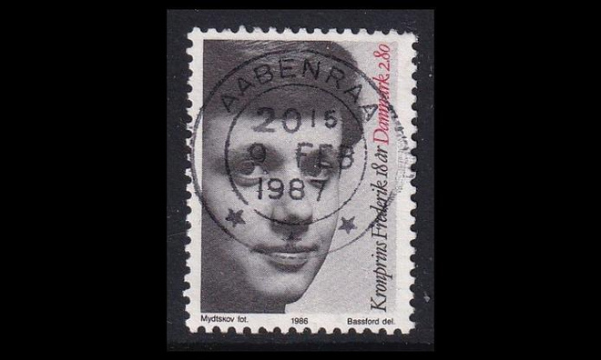 Tanska 867 o Kruununprinssi Frederik 18v (1986)