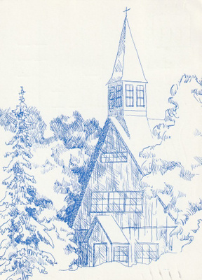 KIRKKOKORTTI - KIHNIÖN KIRKKO