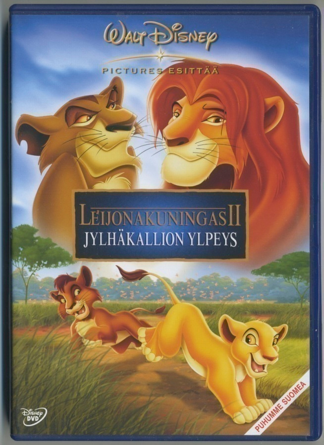 LEIJONAKUNINGAS II – Suomi-DVD 1998/2004 - Puhumme suomea!