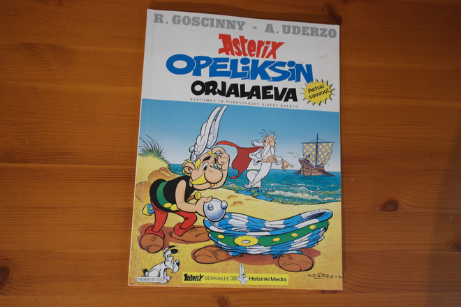 Asterix-Opeliksen orjalaiva.Nid.