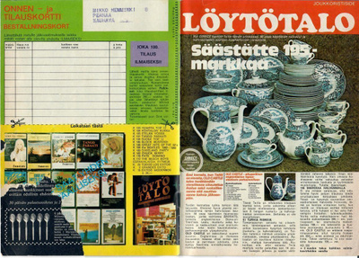 Löytötalo kuvasto 1974