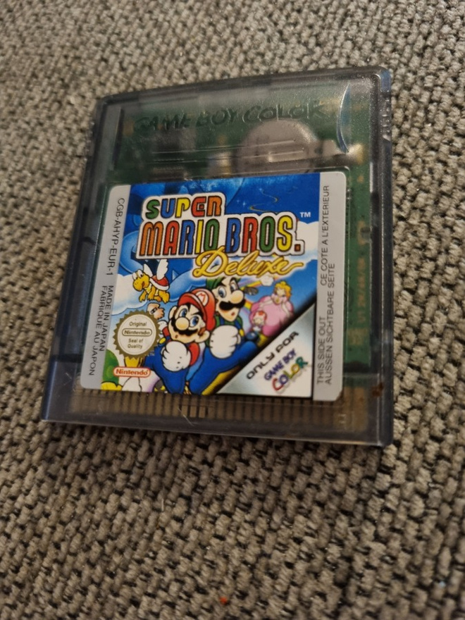 Super Mario Bros Deluxe Nintendo Gameboy Color