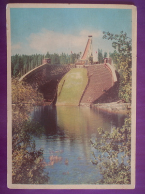 Oslo Holmenkollen mäkihyppytorni VANHA -61