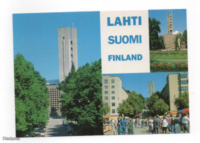 Lahti: Ristin kirkko ja toria
