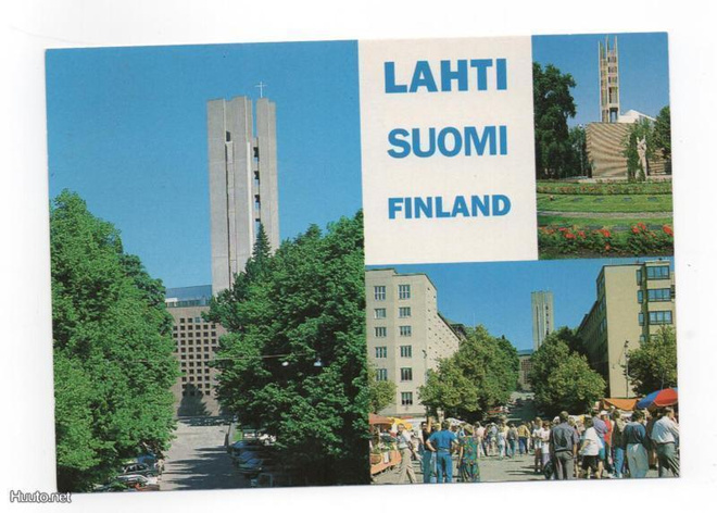 Lahti: Ristin kirkko ja toria