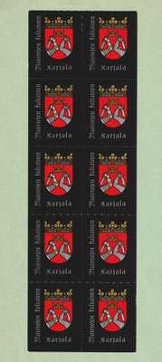 Muistojen kultainen Karjala -kirjeensulkijoita 10 kpl