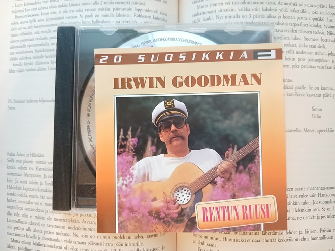 Irwin Goodman - 20 suosikkia: Rentun ruusu (CD)