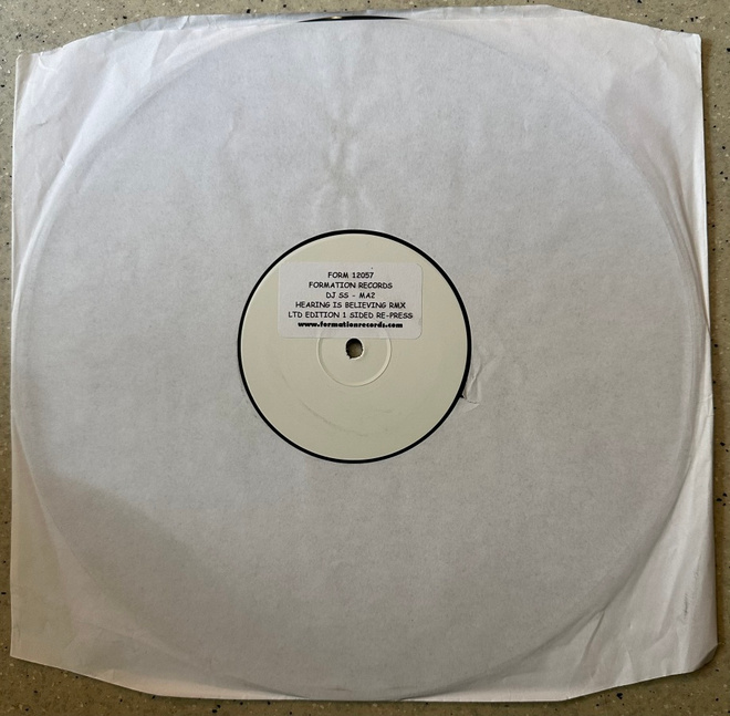 [12''] DJ SS - MA2: HEARING IS BELIEVING RMX (Drum’n’bass)