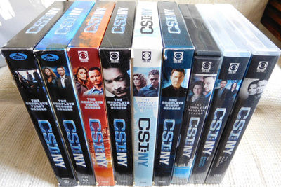 CSI NY kausi 1-9 [52x DVD] * KOKO SARJA! *