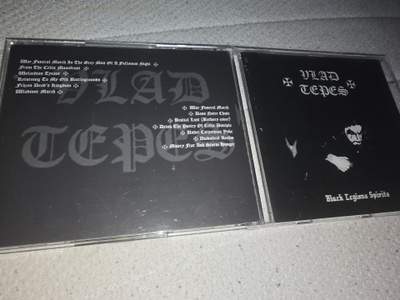 Vlad Tepes – Black Legions Spirits (CD, 2004, BOOTLEG, Frenc