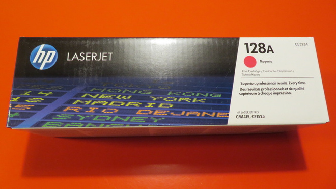 Värikasetti 128A HP LaserJet Pro CM1415 CP1525 punainen