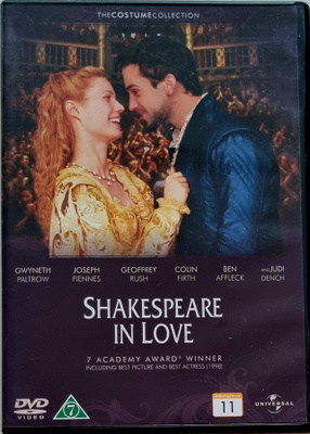 SHAKESPEARE IN LOVE DVD