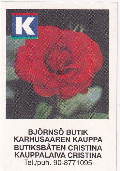 Karhusaaren Kauppa, Kauppalaiva Cristina ,1/13