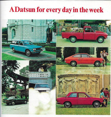 1972 Datsun 240Z 1200 1600 jne esite - KUIN UUSI