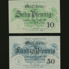 Saksa Notgeld 10, 50 Pfg, Ladenburg 1919 - pikkukuva 1