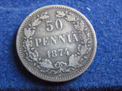 50 penniä 1874