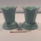 2 x Arabia kynttilänjalka. Art Deco tyyli. - pikkukuva 1