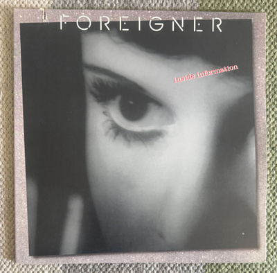 FOREIGNER: Inside Information (LP) 1987 GATEFOLD