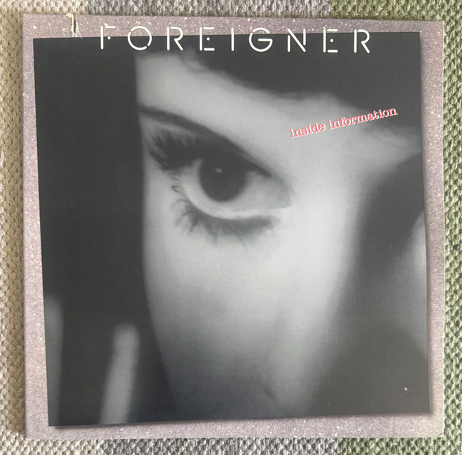 FOREIGNER: Inside Information (LP) 1987 GATEFOLD