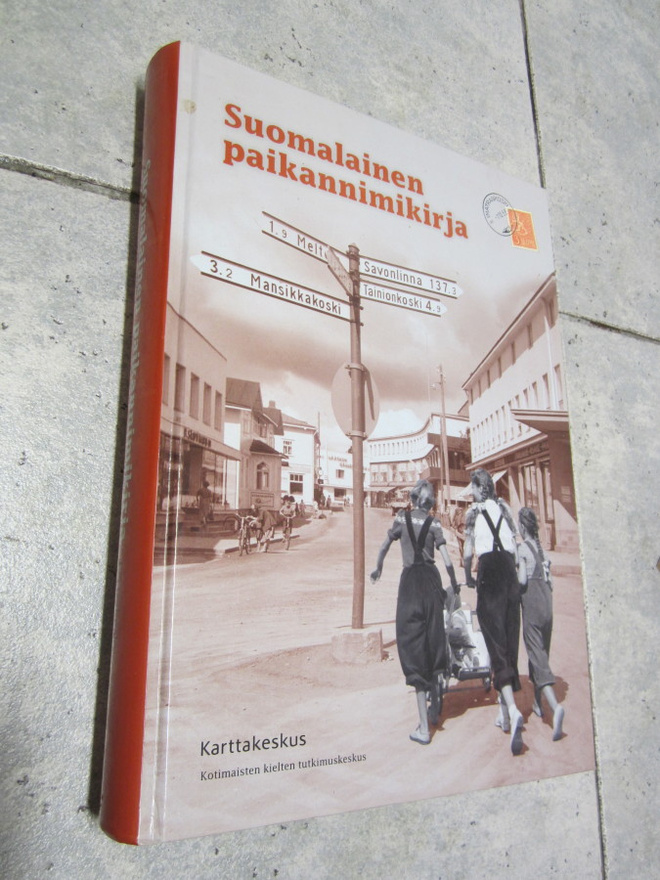 Sirkka  Paikkala : Suomalainen paikannimikirja