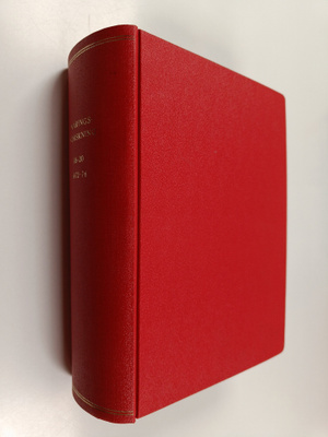 Bengt Borgström : Näringsforkning årgång 16-20, 1972-76