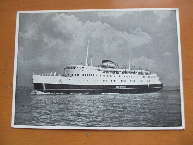 M/F Kong Frederik - 1956 Töölöön