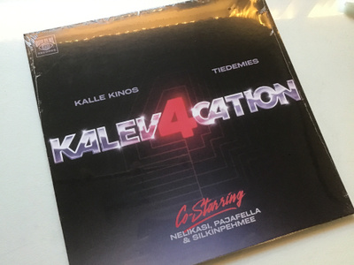 Kalle Kinos / Tiedemies . Kalev4cation LP muoveissa