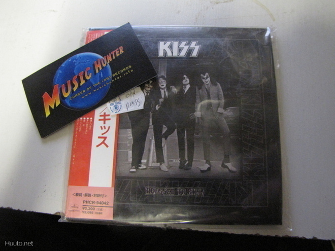 KISS - DRESSED TO KILL CD VANHA JAPANI PAINOS