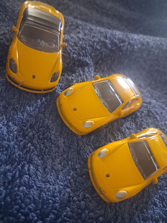 Porsche Pikkuautot 6kpl