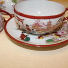 JAPANILAINEN tee/ kahvi kupit ja lautaset 5 + 6 KAUNIIT - pikkukuva 2