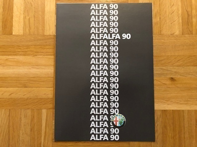 Esite Alfa Romeo 90, 1987
