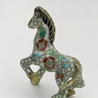 Pieni kiinalainen cloisonne hevonen - pikkukuva 2