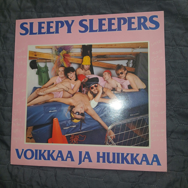 SLEEPY SLEEPERS  Voikkaa Ja Huikkaa  LP