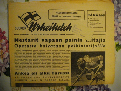 Suomen Urheilulehti Nro 88/1959 (30.9)