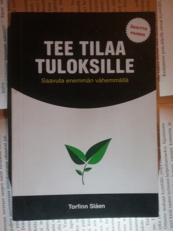 Torfinn Slåen - Tee tilaa tuloksille (nid.)