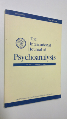 The International Journal of Psychoanalysis - June 2003, ...