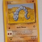MAATYYPIN POKEMON KORTTI ONIX , VANHA - pikkukuva 1