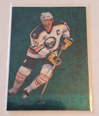 1995-96 Parkhurst International Emerald Ice Pat LaFontaine #