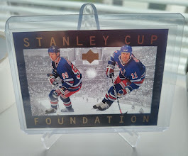 1996-97 UD Ice Stanley Cup Foundation Gretzky/ Messier #S1