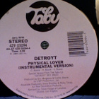 DETROYD :: PHYSICAL LOVER :: VINYYLI MAXI 12"    1984 - pikkukuva 3