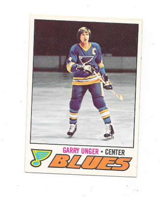 1977-78 OPC #35 Garry Unger , St Louis Blues