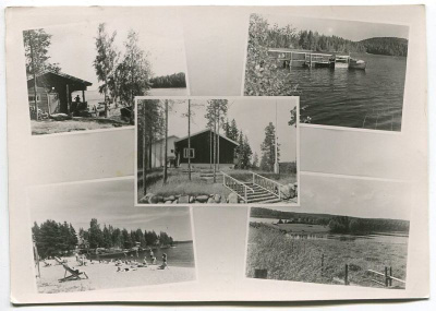 Keuruu Keurusselän lomahotelli, kulkenut 1953