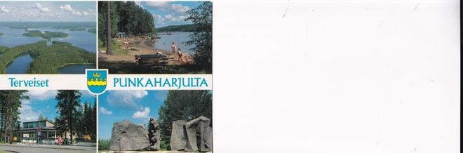 Punkaharju, vaakuna, sommitelmakortti    b691