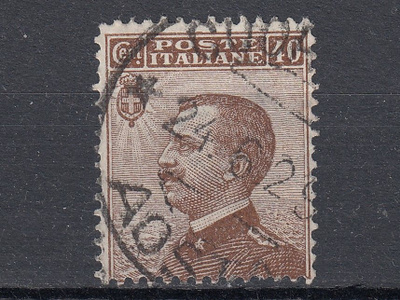 Italia 1908 Mi 91 King Vittorio Emanuele III